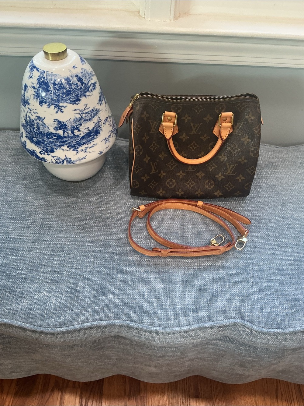 Louis Vuitton Vintage Speedy 25 Monogram | New Vachetta | COA - Picture 11 of 12